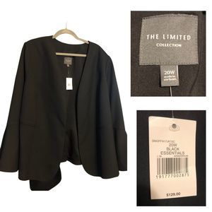 The Limited Plus Size Black Blazer Size 20W